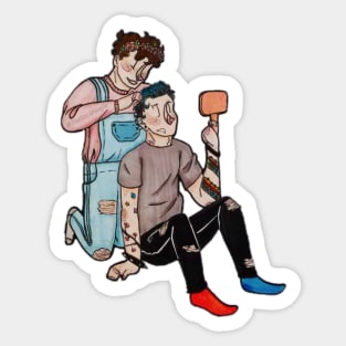 Pastel Howell x Punk Phil Sticker